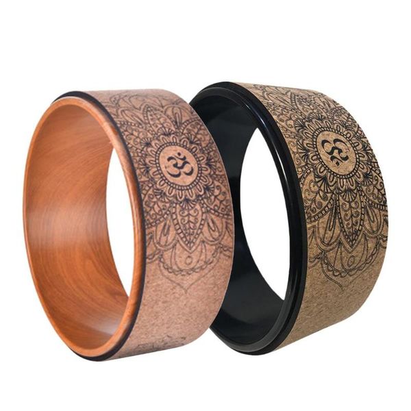 natural cork yoga wheel fitness wheel hollow improve back bending stretch pilates circle yoga accessories
natural cork yoga wheel fitness wheel hollow improve back bending stretch pilates circle yoga accessories