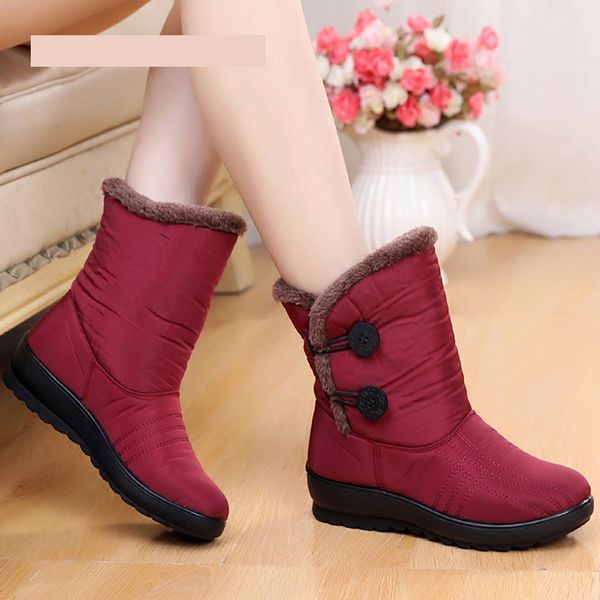 winter women shoes snow boots ladies waterproof warm ankle boots wedges platform plush shoes ladies botas mujer invierno 2019, Black
winter women shoes snow boots ladies waterproof warm ankle boots wedges platform plush shoes ladies botas mujer invierno 2019, Black