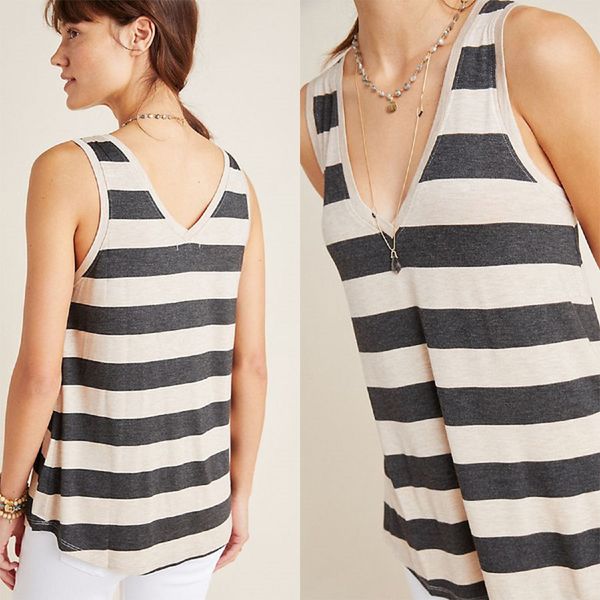 2020 fashion summer vest women new striped v-neck casual t-shirt sleeveless tee loose ladie suspenders clothing, White
2020 fashion summer vest women new striped v-neck casual t-shirt sleeveless tee loose ladie suspenders clothing, White