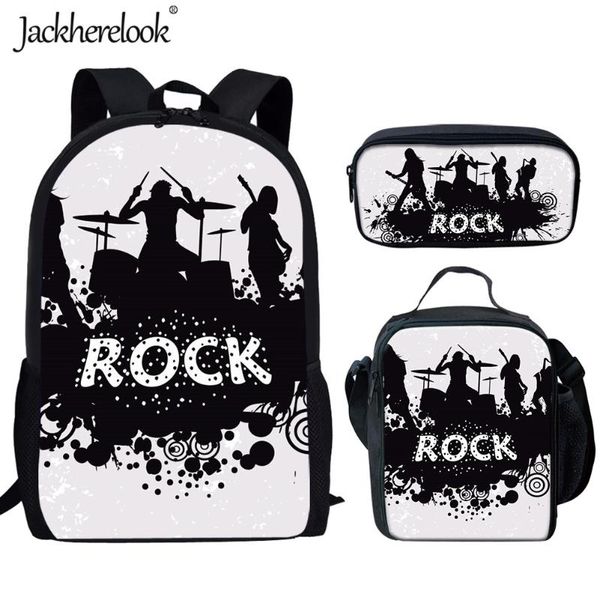 jackherelook fashion rock music kids schoolbags 3pcs set 2019 back to school cool dj print students backpacks mochila boys girls
jackherelook fashion rock music kids schoolbags 3pcs set 2019 back to school cool dj print students backpacks mochila boys girls