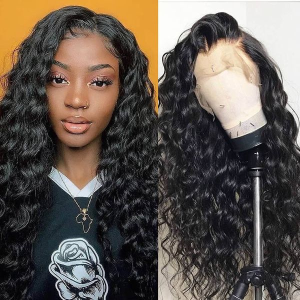 deep wave lace front wigs for black woman glueless deep wave pre plucked full lace malaysian human hair wigs bleached knots, Black;brown
deep wave lace front wigs for black woman glueless deep wave pre plucked full lace malaysian human hair wigs bleached knots, Black;brown