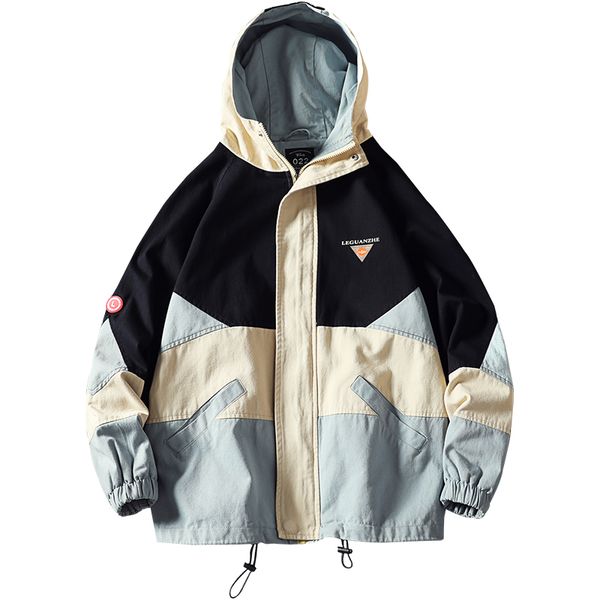 winter man hooded coat windproof trends patchwork men's coats keep warm black gray l-5xl winter clothes men
winter man hooded coat windproof trends patchwork men's coats keep warm black gray l-5xl winter clothes men