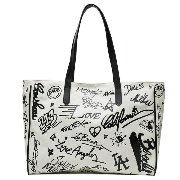 graffiti shoulder bag 100% cotton canvas leisure bag new 2020 large capacity package fashion shopping for women
graffiti shoulder bag 100% cotton canvas leisure bag new 2020 large capacity package fashion shopping for women