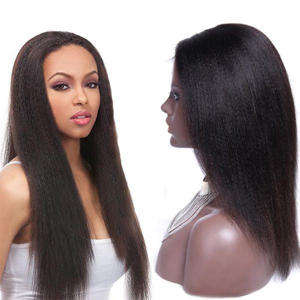 yaki straight lace front human hair wigs remy human hair glueless full lace wig with baby natural color pre plucked, Black;brown
yaki straight lace front human hair wigs remy human hair glueless full lace wig with baby natural color pre plucked, Black;brown
