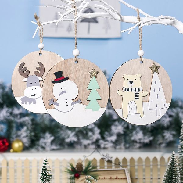 1pc cute snowman elk bear christmas wooden ornament xmas tree decoration hanging pendants christmas decor for home kids gifts
1pc cute snowman elk bear christmas wooden ornament xmas tree decoration hanging pendants christmas decor for home kids gifts