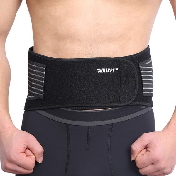 men sports fitness waist support adjustable support lower back belt brace pain relief sports protection waist, Black;gray
men sports fitness waist support adjustable support lower back belt brace pain relief sports protection waist, Black;gray