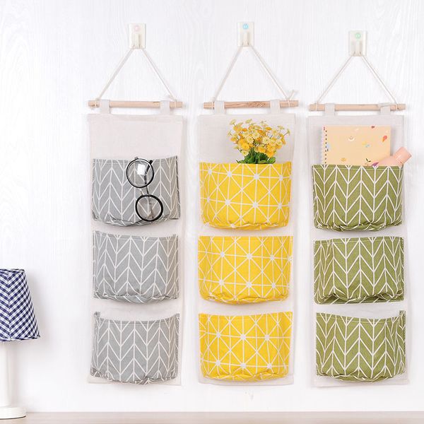 wall hanging organizer bags cotton linen holder door hanging storage bag cabinet door organizers 3 pockets home supplies
wall hanging organizer bags cotton linen holder door hanging storage bag cabinet door organizers 3 pockets home supplies