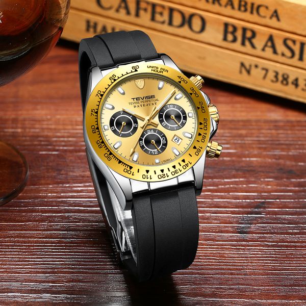 tevise t838a automatic mechanical watch business men month week calendar fashion casual luminous waterproof male wristwatch, Slivery;brown
tevise t838a automatic mechanical watch business men month week calendar fashion casual luminous waterproof male wristwatch, Slivery;brown