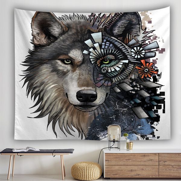 animals tapestry bohemian decor wall hanging wolf pattern background mandala wall hanging home textile for living room bedroom
animals tapestry bohemian decor wall hanging wolf pattern background mandala wall hanging home textile for living room bedroom