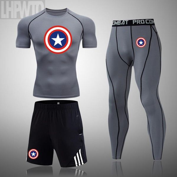 new compression men's sports suits quick dry running set joggers training gym fitness tracksuits sets, Black;blue
new compression men's sports suits quick dry running set joggers training gym fitness tracksuits sets, Black;blue