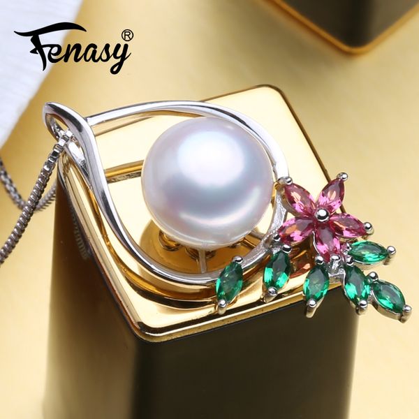fenasy 925 sterling silver vintage flower pendant with ruby and green stones natural freshwater pearl necklaces for women
fenasy 925 sterling silver vintage flower pendant with ruby and green stones natural freshwater pearl necklaces for women
