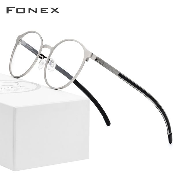 fonex титановый сплав оптические очки рамка женщины сверхлегкий круглый рецепт близорукость очки мужчины безвинтовые очки 984, Black
fonex титановый сплав оптические очки рамка женщины сверхлегкий круглый рецепт близорукость очки мужчины безвинтовые очки 984, Black