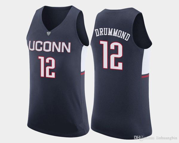 tyler polley men's uconn huskies andre drummond richard hamilton rudy gay ray allen navy blue stitched college basketball jersey, Black
tyler polley men's uconn huskies andre drummond richard hamilton rudy gay ray allen navy blue stitched college basketball jersey, Black