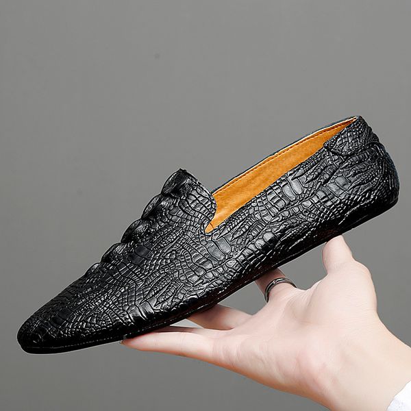 мужчины кожаные ботинки марка скольжению на real leather мокасины мужские повседневная обувь подлинная мужчин лодка квартиры zapatillas homb, Black
мужчины кожаные ботинки марка скольжению на real leather мокасины мужские повседневная обувь подлинная мужчин лодка квартиры zapatillas homb, Black