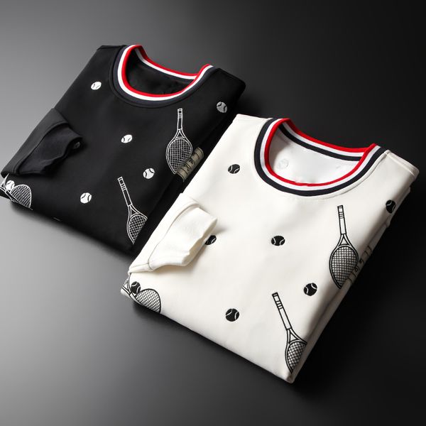 minglu round collar sweatshirt men luxury embroidery white black sweatshirt male plus size 5xl slim fit mens hoodies
minglu round collar sweatshirt men luxury embroidery white black sweatshirt male plus size 5xl slim fit mens hoodies