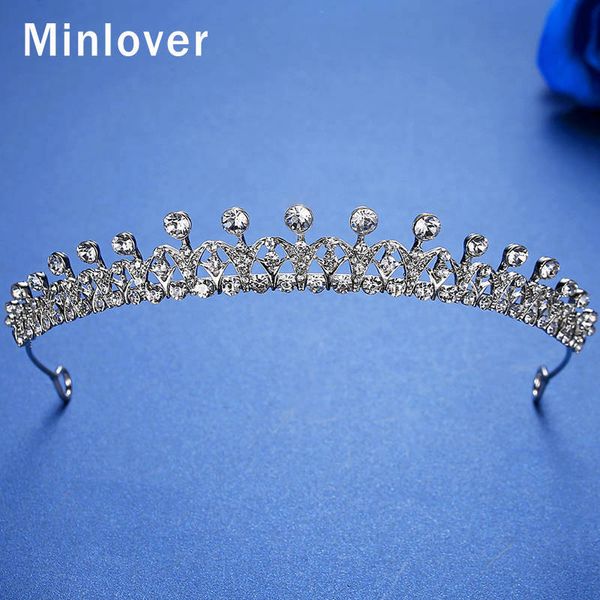 minlover rhinestone bridal tiaras crowns for women bride wedding hair accessories princess diadem headband hair ornaments hg168, White;golden
minlover rhinestone bridal tiaras crowns for women bride wedding hair accessories princess diadem headband hair ornaments hg168, White;golden