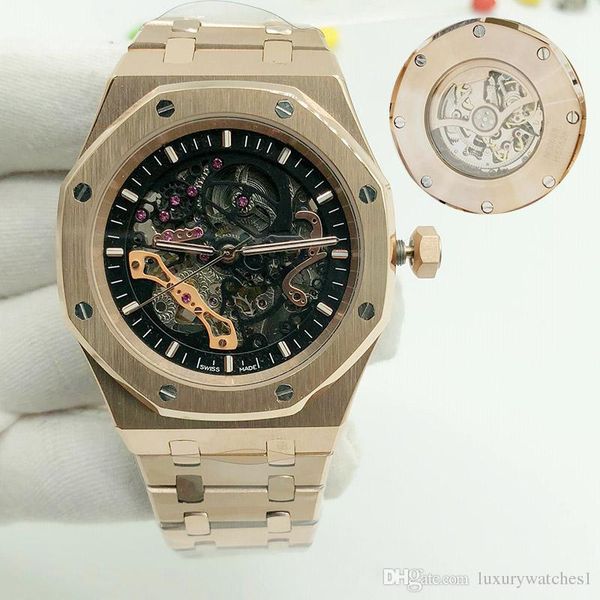 new luxury watch mens automatic mechanical hollow watches classic style 42mm full stainless steel strap 5 atm waterproof sapphire super lumi, Slivery;brown
new luxury watch mens automatic mechanical hollow watches classic style 42mm full stainless steel strap 5 atm waterproof sapphire super lumi, Slivery;brown