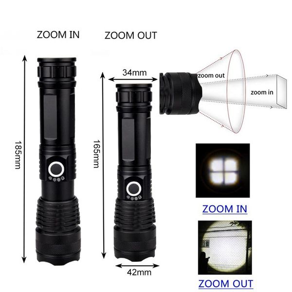 5 mode power display led light telescopic zoom night fishing usb rechargeable flashlight
5 mode power display led light telescopic zoom night fishing usb rechargeable flashlight