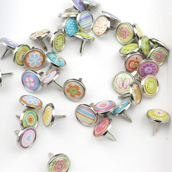 100pcs mixed pattern metal crafts fastener brads children hand diy scrapbooking embellissement resin patch decor brads rivets
100pcs mixed pattern metal crafts fastener brads children hand diy scrapbooking embellissement resin patch decor brads rivets