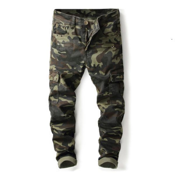 new men's military pants pockets spliced camouflage hip hop pants fashion slim men's jeans biker denim pants 8008#, Blue
new men's military pants pockets spliced camouflage hip hop pants fashion slim men's jeans biker denim pants 8008#, Blue