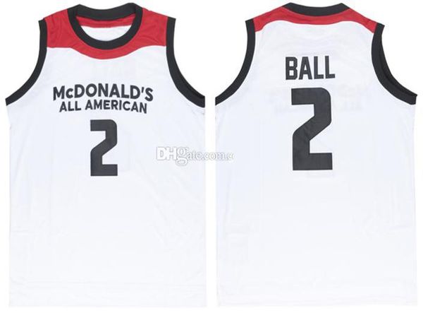 lonzo ball #2 mcdonald's all american retro basketball jersey men's stitched custom any number name jerseys, Black;red
lonzo ball #2 mcdonald's all american retro basketball jersey men's stitched custom any number name jerseys, Black;red