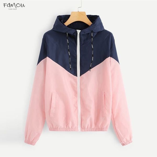 Cut And Sew Zip Hooded Up Jacket 2019 Spring Autumn Streetwear Women Coats And Jackets Young Pink Women Jacket
Cut And Sew Zip Hooded Up Jacket 2019 Spring Autumn Streetwear Women Coats And Jackets Young Pink Women Jacket