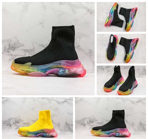 2019 fashion luxury designer women shoes pink triple s sock shoes slip-on yellow shoes 36-45, Black
2019 fashion luxury designer women shoes pink triple s sock shoes slip-on yellow shoes 36-45, Black