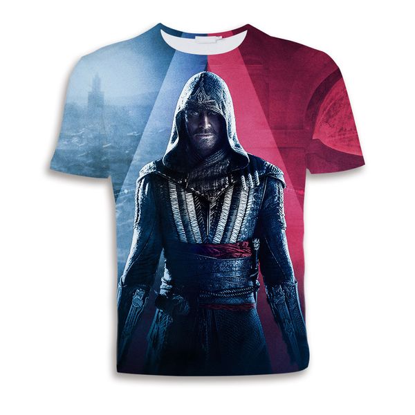 3d print assassins creed t shirts men funny casual cool tee streetwear hip hop tee casual cotton tshirt, White;black
3d print assassins creed t shirts men funny casual cool tee streetwear hip hop tee casual cotton tshirt, White;black