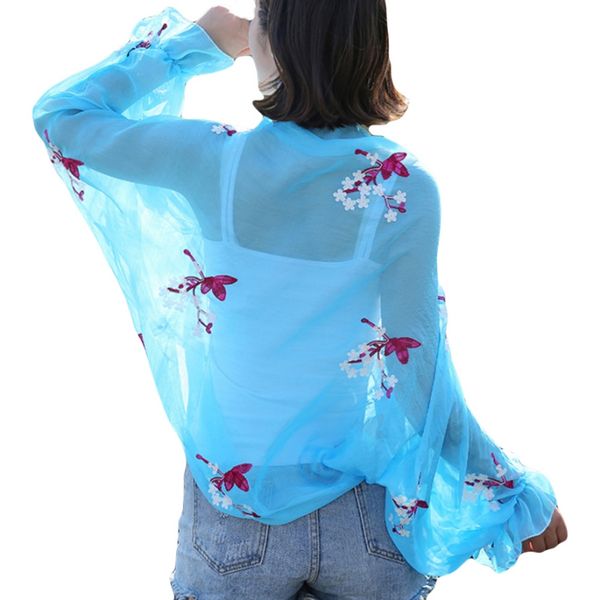 women girls long sleeve summer sun coat mesh breathable chiffon shawl riding beach sunscreen shade cover, Black;gray
women girls long sleeve summer sun coat mesh breathable chiffon shawl riding beach sunscreen shade cover, Black;gray