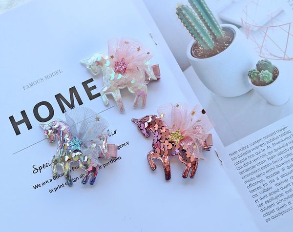15pcs ins fashion cute glitter star unicorn hairpins sequin animal horse hair clips princess headwear boutique hair accessories, Slivery;white
15pcs ins fashion cute glitter star unicorn hairpins sequin animal horse hair clips princess headwear boutique hair accessories, Slivery;white