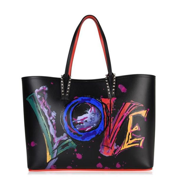 2020 large capacity rivet shoulder bags black white letter leopard love heart women handbags casual fashion ladies shopping bags
2020 large capacity rivet shoulder bags black white letter leopard love heart women handbags casual fashion ladies shopping bags
