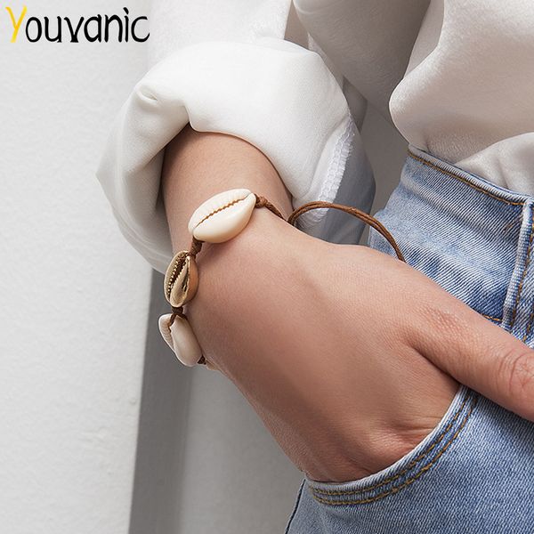 youvanic boho natural sea shell bracelet for women adjustable rope chain bracelet handmade beaded cowrie shells bracelets 0406, Golden;silver
youvanic boho natural sea shell bracelet for women adjustable rope chain bracelet handmade beaded cowrie shells bracelets 0406, Golden;silver
