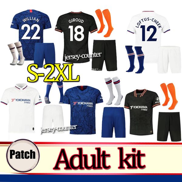 2020 kit+sock pulisic morata kante soccer jerseys 19 20 camisetas kits kovacic giroud pedro rudiger maillots football shirt, Black
2020 kit+sock pulisic morata kante soccer jerseys 19 20 camisetas kits kovacic giroud pedro rudiger maillots football shirt, Black