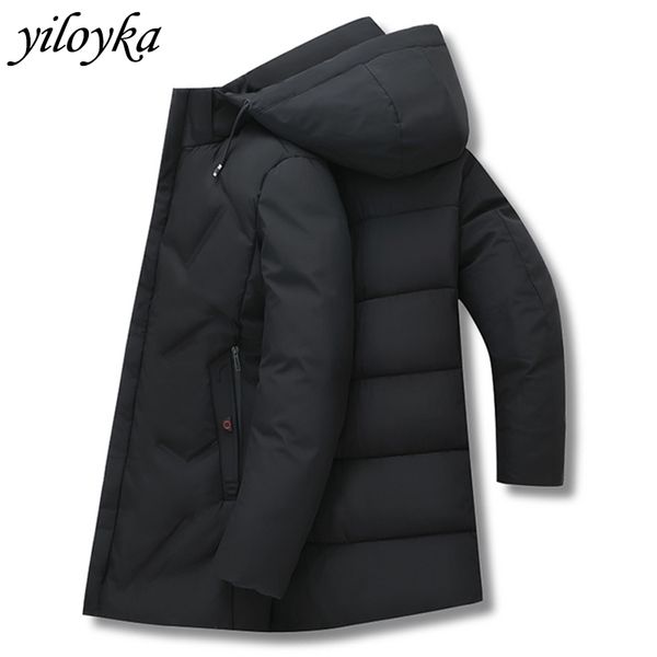 men winter parka jacket 2019 men's fashion brand simple solid color hooded outwear male casual comfortable parkas pius size 4xl, Black
men winter parka jacket 2019 men's fashion brand simple solid color hooded outwear male casual comfortable parkas pius size 4xl, Black