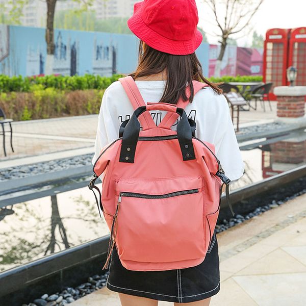 2020 women casual backpacks nylon backpack ladies high capacity back to school bag teenage travel students soft handle pu
2020 women casual backpacks nylon backpack ladies high capacity back to school bag teenage travel students soft handle pu