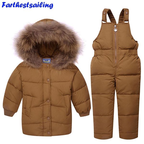 children winter clothing set boys ski suit girl down jacket coat + bib pants 2 pcs jumpsuit set kids clothes for baby boy girl, Blue;gray
children winter clothing set boys ski suit girl down jacket coat + bib pants 2 pcs jumpsuit set kids clothes for baby boy girl, Blue;gray