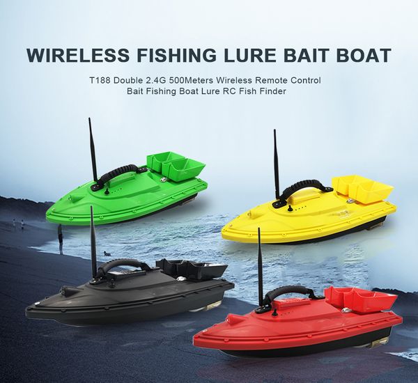 pddhkk wireless fishing lure bait boat double 2.4g fish finder boat toy 500m mini rc speedboat 5200mah battery high speed
pddhkk wireless fishing lure bait boat double 2.4g fish finder boat toy 500m mini rc speedboat 5200mah battery high speed