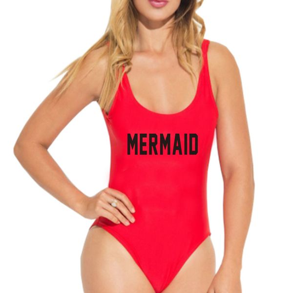 one piece swimsuit mermaid letter print 2020 swimwear women summer beachwear lady pink bathing suit red swimsuit, White;black
one piece swimsuit mermaid letter print 2020 swimwear women summer beachwear lady pink bathing suit red swimsuit, White;black
