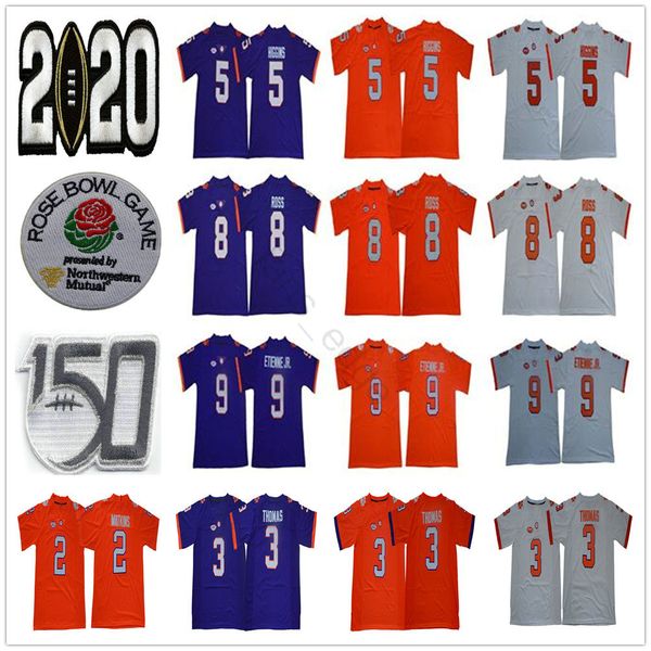 ncaa clemson tigers 8 lustyn ross 9 travis ethienne jr. sammy watkins tee higgins xavier thomas trevor lawrence 150-й футбол колледжа футбол, Black
ncaa clemson tigers 8 lustyn ross 9 travis ethienne jr. sammy watkins tee higgins xavier thomas trevor lawrence 150-й футбол колледжа футбол, Black