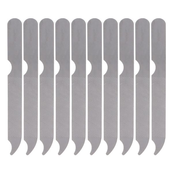 10pcs stainless steel metal nail art new pedicure tool dual sided file manicure
10pcs stainless steel metal nail art new pedicure tool dual sided file manicure