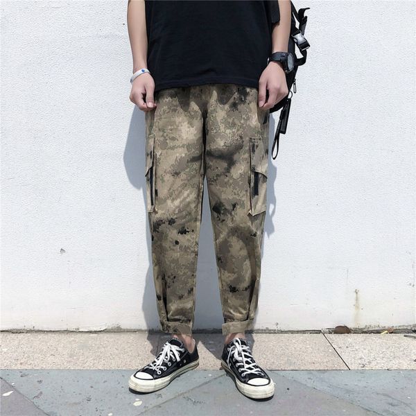 spring new camo pants men's fashion casual trousers man streetwear trend wild hip hop loose joggers sweatpants male m-2xl, Black
spring new camo pants men's fashion casual trousers man streetwear trend wild hip hop loose joggers sweatpants male m-2xl, Black