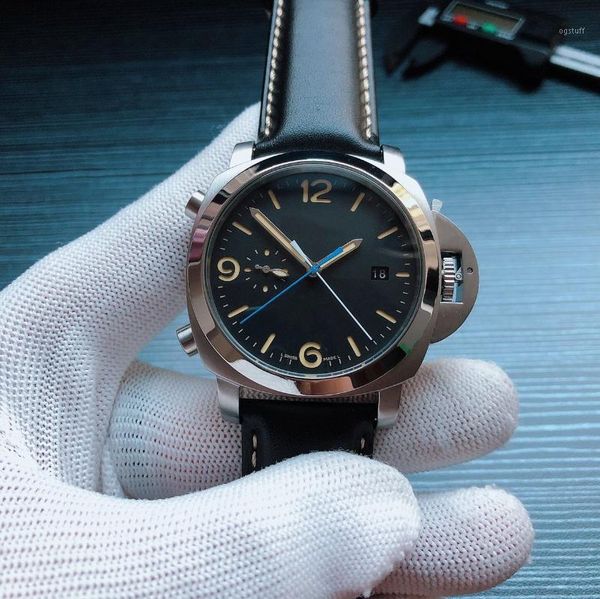 men watches automatic movement 47mm leather band men 200m waterproof wristwatches man casual wristwatches men watches 005241, Slivery;brown
men watches automatic movement 47mm leather band men 200m waterproof wristwatches man casual wristwatches men watches 005241, Slivery;brown