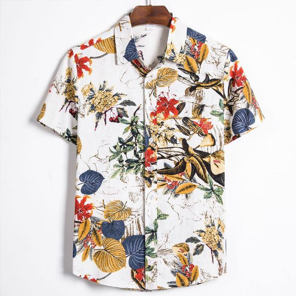 summer beach hawaiian shirt male casual shirt 2020 new floral lapel vacation male short sleeve plus size 5xl, White;black
summer beach hawaiian shirt male casual shirt 2020 new floral lapel vacation male short sleeve plus size 5xl, White;black