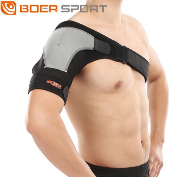boer ergonomic sports shoulder support strap brace guard protective gear weightlifting support strap, Black;gray
boer ergonomic sports shoulder support strap brace guard protective gear weightlifting support strap, Black;gray