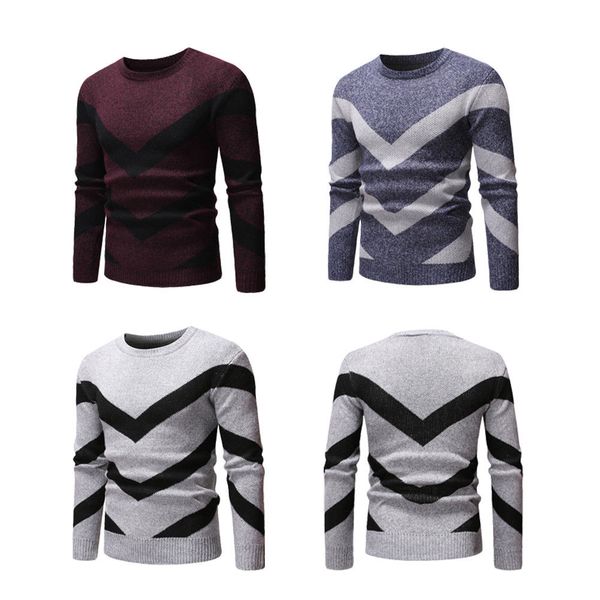 2019 autumn casual men's sweater o-neck striped slim fit knittwear mens sweaters pullovers pullover men pull homme -2xl, White;black
2019 autumn casual men's sweater o-neck striped slim fit knittwear mens sweaters pullovers pullover men pull homme -2xl, White;black