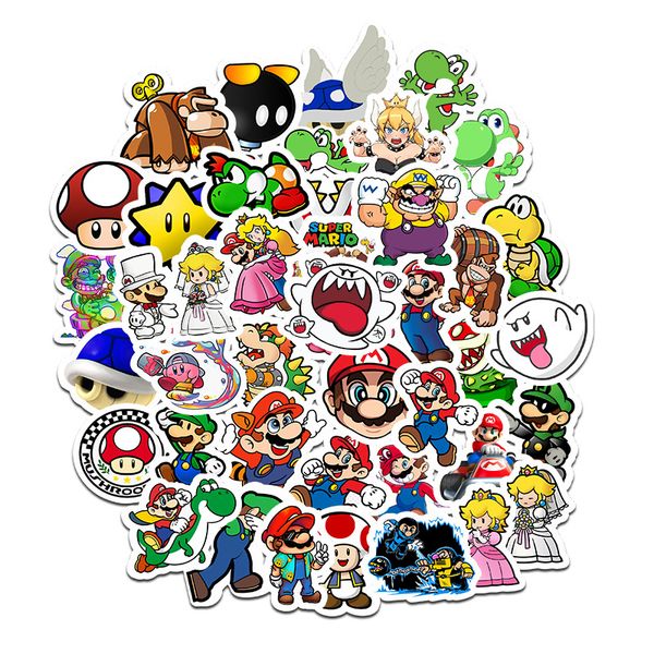 50pcspack anime game super mario cartoon stickers waterproof suitcase diy lapguitar skateboard toy kids stickers body shapewear
50pcspack anime game super mario cartoon stickers waterproof suitcase diy lapguitar skateboard toy kids stickers body shapewear
