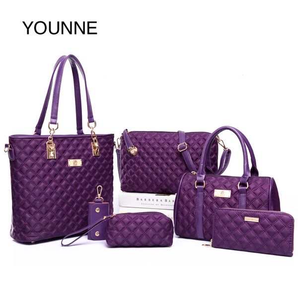 younne ladies 6 pcs set composite bag women tote shoulder bags evening flap handbag fashion casual clutch messenger bag
younne ladies 6 pcs set composite bag women tote shoulder bags evening flap handbag fashion casual clutch messenger bag