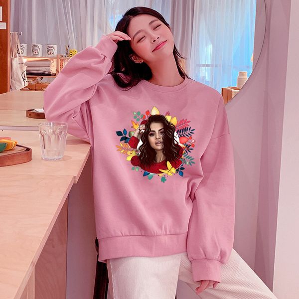 мода selena gomez толстовка женская одежда kpop hipster femme tops harajuku graphic женский толстовки зимняя рубашка с длинным рукавом, Black
мода selena gomez толстовка женская одежда kpop hipster femme tops harajuku graphic женский толстовки зимняя рубашка с длинным рукавом, Black
