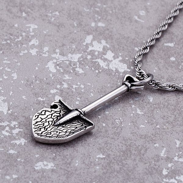 pendants europe and the united states jewelry home gadgets shovel titanium steel personality creative couples good friends gifts, Black
pendants europe and the united states jewelry home gadgets shovel titanium steel personality creative couples good friends gifts, Black