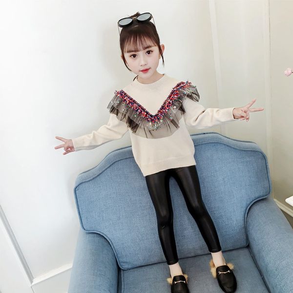 sweater girls 2019 winter long sleeve warm spring knitted baby pricess sequin lace sweater pullover 4 5 6 7 8 9 10 11 years, Blue
sweater girls 2019 winter long sleeve warm spring knitted baby pricess sequin lace sweater pullover 4 5 6 7 8 9 10 11 years, Blue